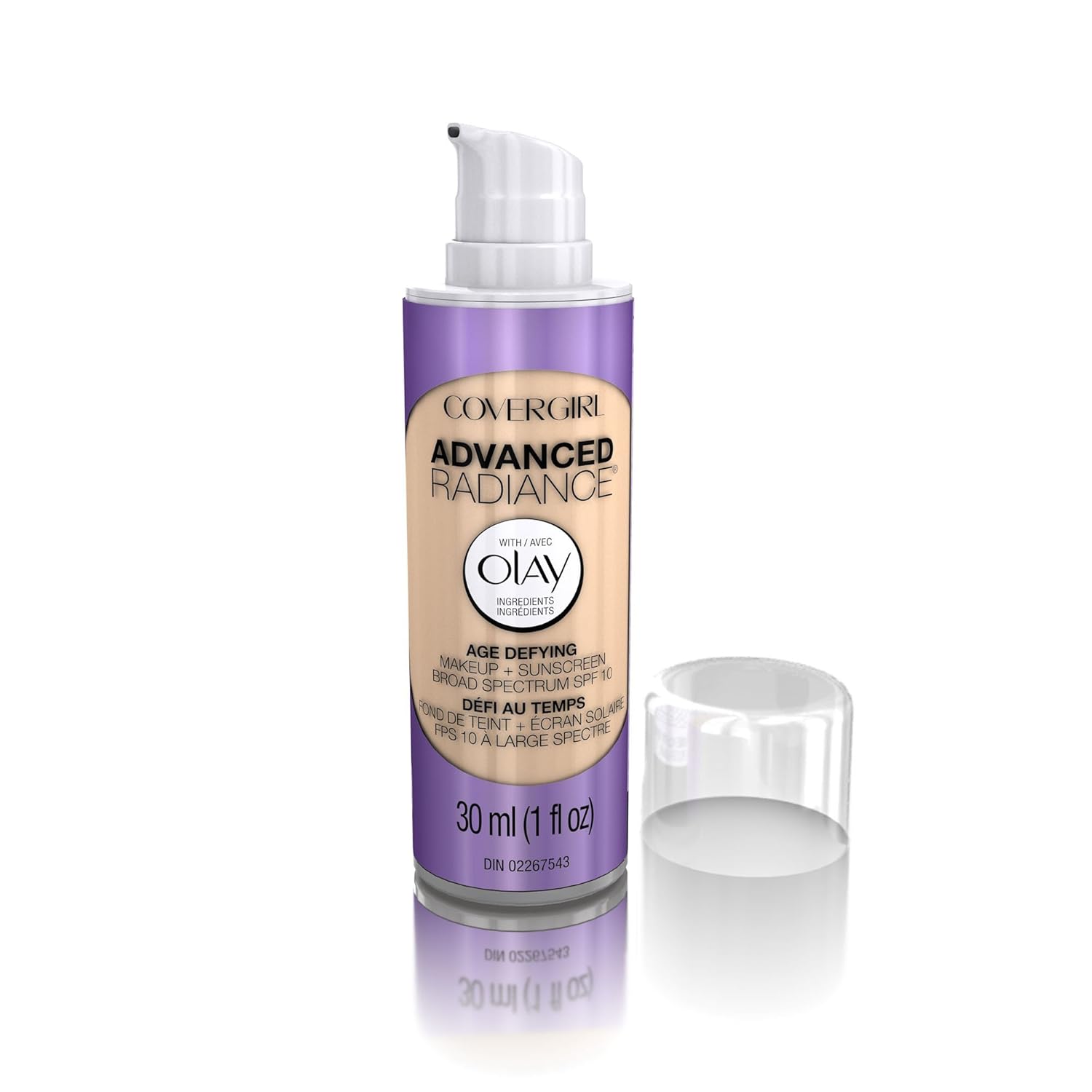 Advanced Radiance Age Defying Foundation Makeup, Medium Light 135, 1 Ounce (Packaging May Vary)